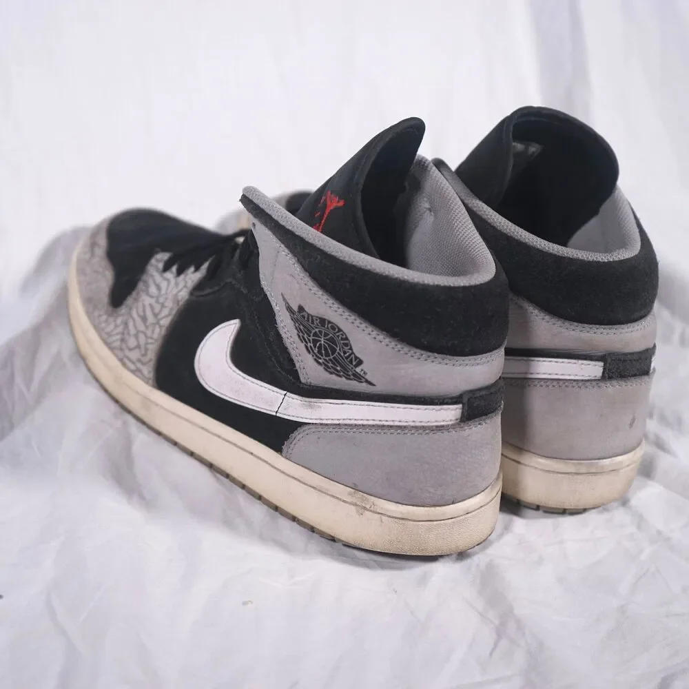 Nike Air Jordan 1 Mid SE Elephant DM1200-016 Size 11 Bent Heel See Photos Rare